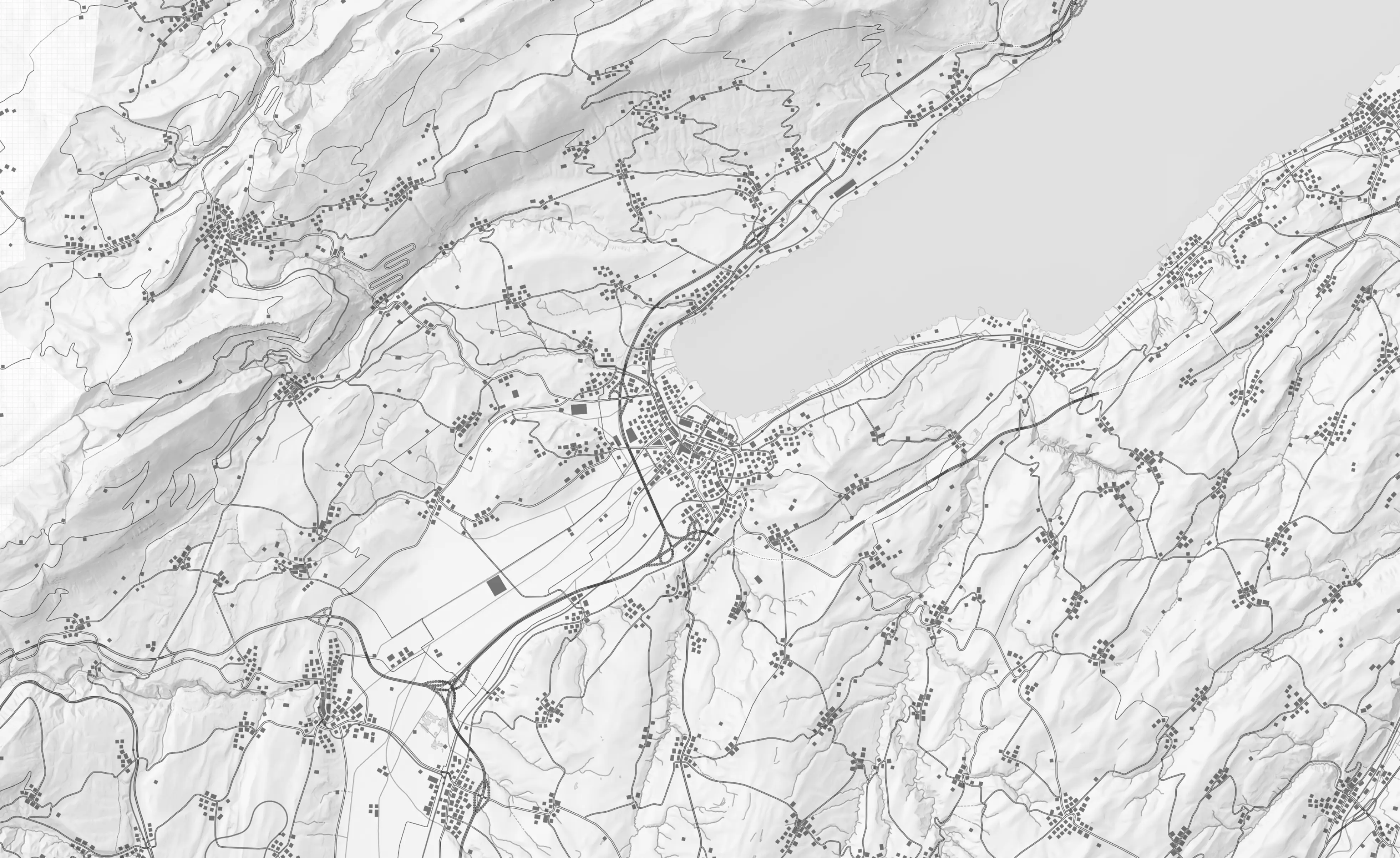 Carte d'Yverdon-les-Bains